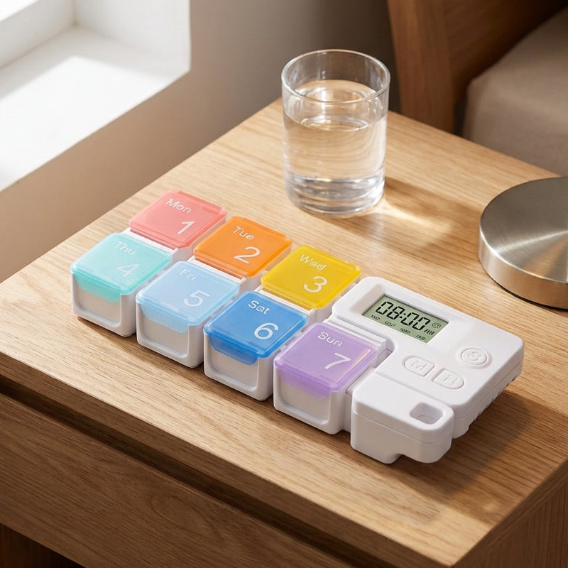 Boîte à Pilules Électronique Intelligente avec Rappel Programmé