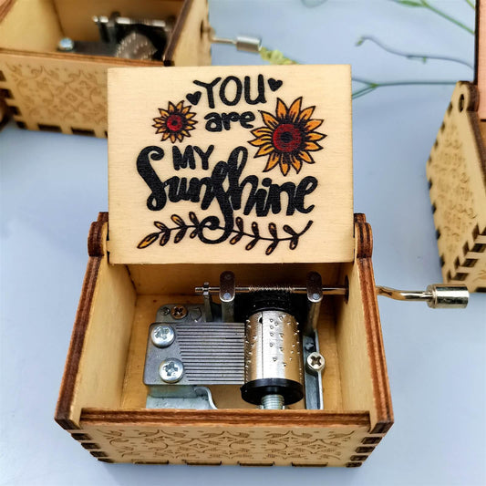 🌻 "Tu es mon rayon de soleil" Boîte à musique 🎵