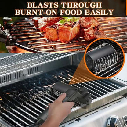 Brosse nettoyante électrique sans fil pour barbecues