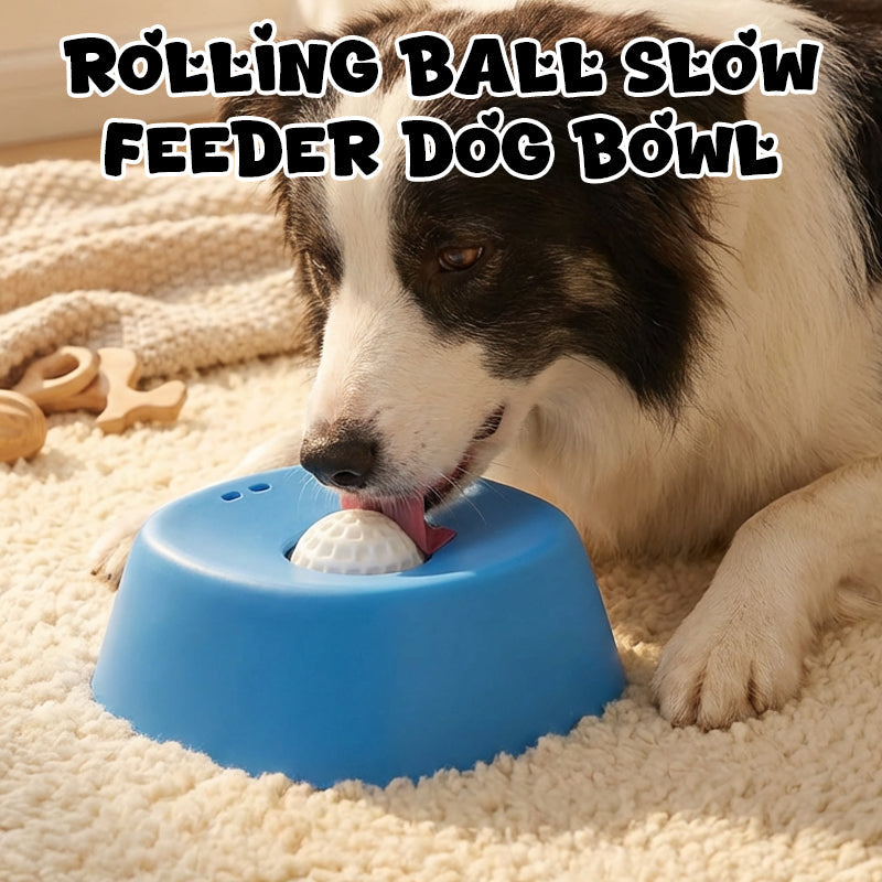 ⏳ Promotion limitée -50 % 🐶🦴 Bol Roll-N-Lick pour chien : le distributeur ultime de friandises liquides Bol anti-glouton pour chien avec balle rotative