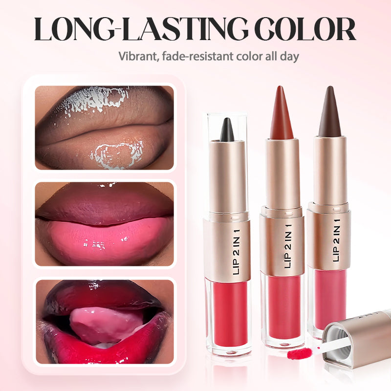 💥🎁 DERNIER JOUR – ACHETEZ 1, OBTENEZ 1 GRATUIT !! 🔥 Rouge à lèvres mat & gloss 3-en-1