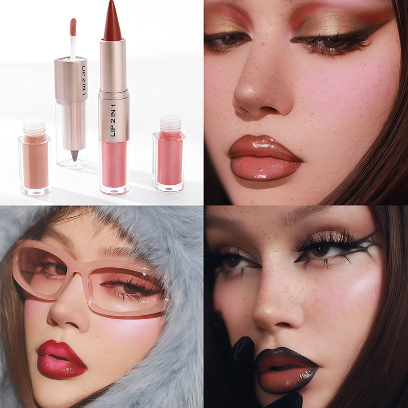 💥🎁 DERNIER JOUR – ACHETEZ 1, OBTENEZ 1 GRATUIT !! 🔥 Rouge à lèvres mat & gloss 3-en-1