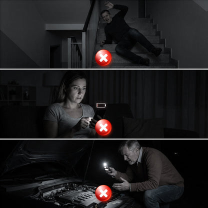 Lampe Torche LED P50 Rechargeable avec Zoom Réglable