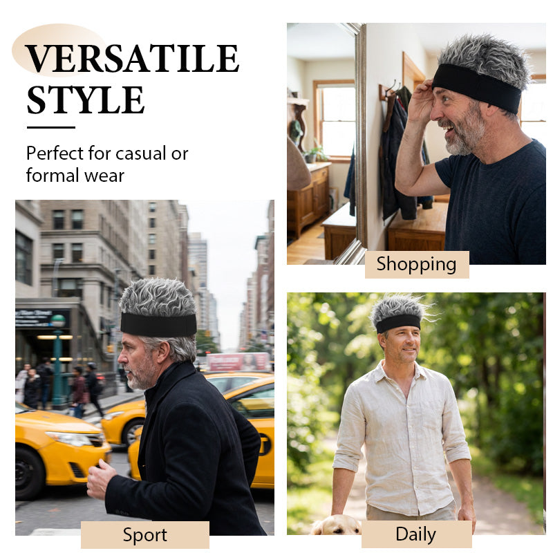 🧢🔥 Achetez 1, obtenez 1 GRATUIT ! Bonnet perruque hip-hop unisexe – Changez de look en 5 secondes, Aucun coiffeur requis