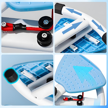 Appareil de cardio compact avec fonction de torsio