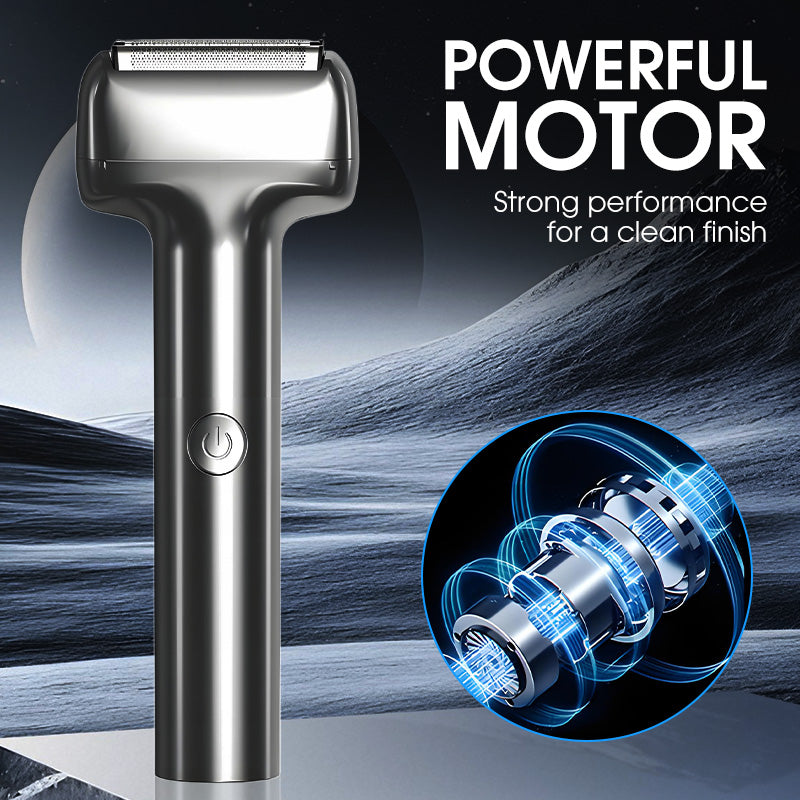 🪒 50% DE RÉDUCTION! ⚡ Rasoir électrique rechargeable à feuille – Rasage doux, puissant & longue autonomie – Parfait pour un résultat net et rapide au quotidien ✨