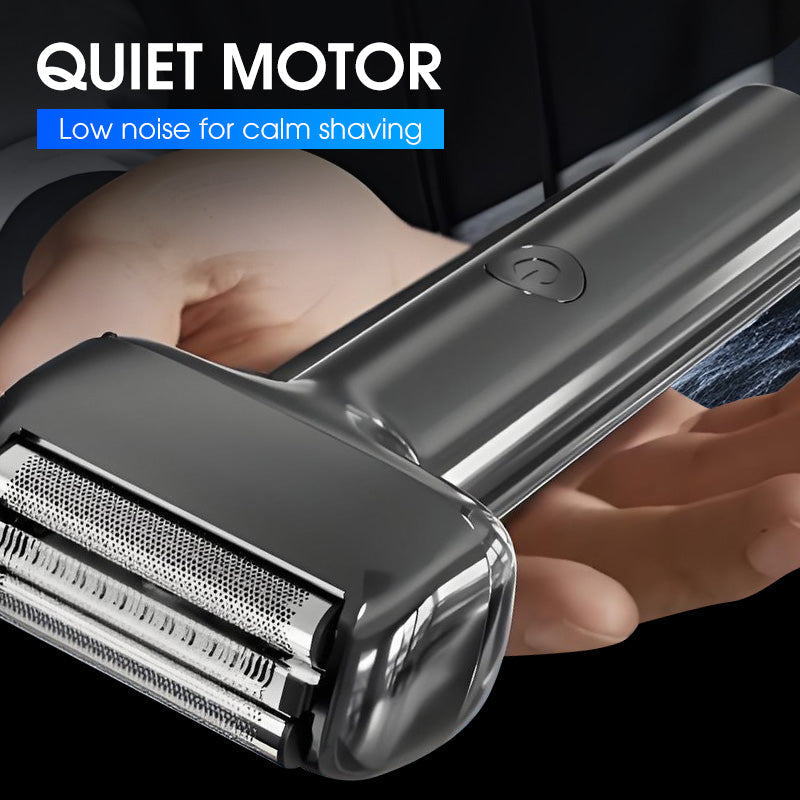 🪒 50% DE RÉDUCTION! ⚡ Rasoir électrique rechargeable à feuille – Rasage doux, puissant & longue autonomie – Parfait pour un résultat net et rapide au quotidien ✨