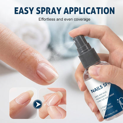 💅🧴 PROMO Spray réparateur nourrissant pour ongles fragiles ✨