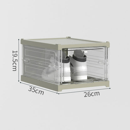 Boîte de rangement à chaussures intégrée – Installation sans outils, solide et étanche
