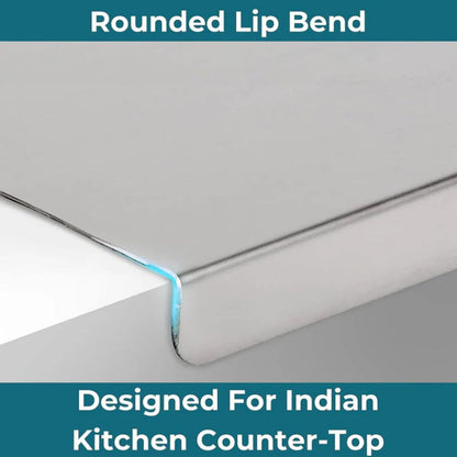 Planche à Découper en Acier Inoxydable pour Plan de Travail