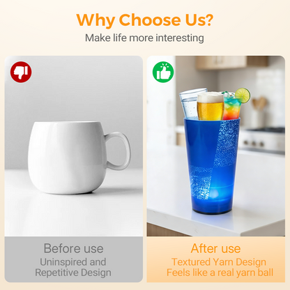 💎 50% DE RÉDUCTION ! 💎 Gobelet LED Activé par l’Eau – Effet Lumineux Automatique, 414 ml & Idéal pour Fêtes, Bars et Soirées 🥤✨