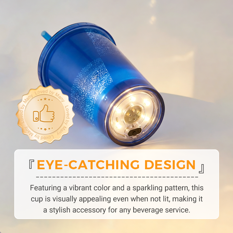 💎 50% DE RÉDUCTION ! 💎 Gobelet LED Activé par l’Eau – Effet Lumineux Automatique, 414 ml & Idéal pour Fêtes, Bars et Soirées 🥤✨