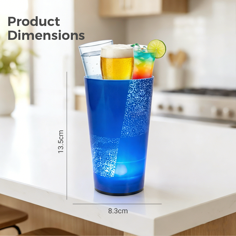 💎 50% DE RÉDUCTION ! 💎 Gobelet LED Activé par l’Eau – Effet Lumineux Automatique, 414 ml & Idéal pour Fêtes, Bars et Soirées 🥤✨