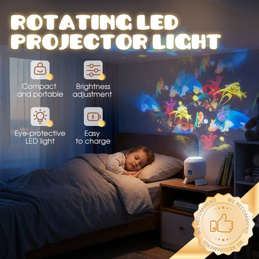 🎊📣Projecteur lumineux LED rotatif dynamique