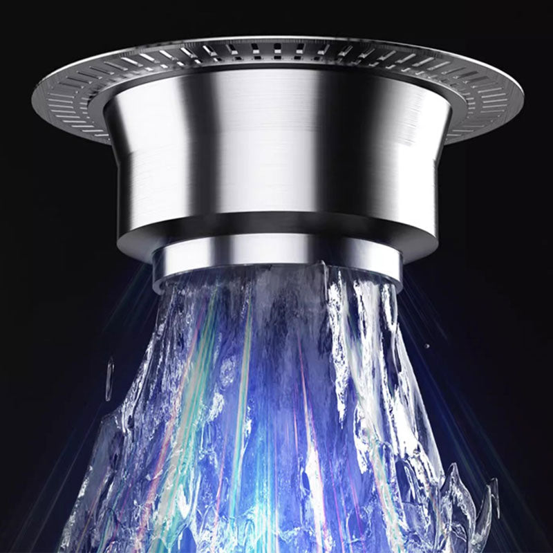 Bouchon de vidange à bouton-poussoir pour évier en acier inoxydable