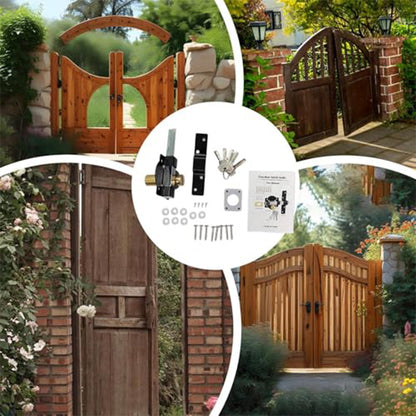 Serrure à longue portée 50/70 mm avec 5 clés