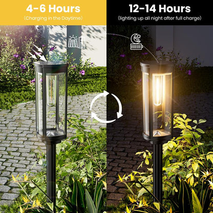 ✨NOUVEAUTÉ 2026✨💡Lampes solaires d'extérieur pour allée🔥🚀PROMO -50%🚀