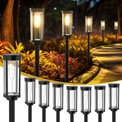✨NOUVEAUTÉ 2026✨💡Lampes solaires d'extérieur pour allée🔥🚀PROMO -50%🚀