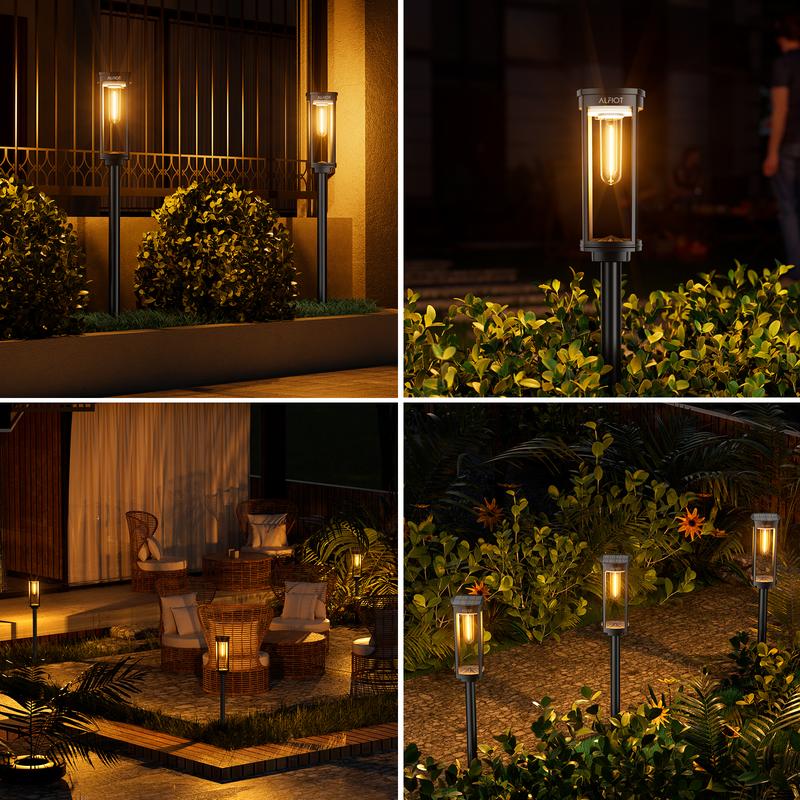 ✨NOUVEAUTÉ 2026✨💡Lampes solaires d'extérieur pour allée🔥🚀PROMO -50%🚀