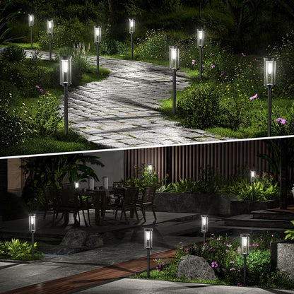 ✨NOUVEAUTÉ 2026✨💡Lampes solaires d'extérieur pour allée🔥🚀PROMO -50%🚀