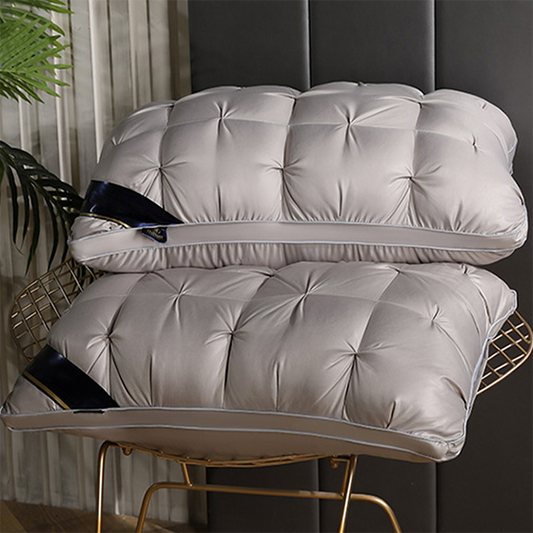 🛏️💤 PROMO -50% ! Oreiller Ergonomique Qualité Hôtel – Soutien Cervical Parfait, 8 Couleurs, 3 Hauteurs, Lavable, 48×74 cm