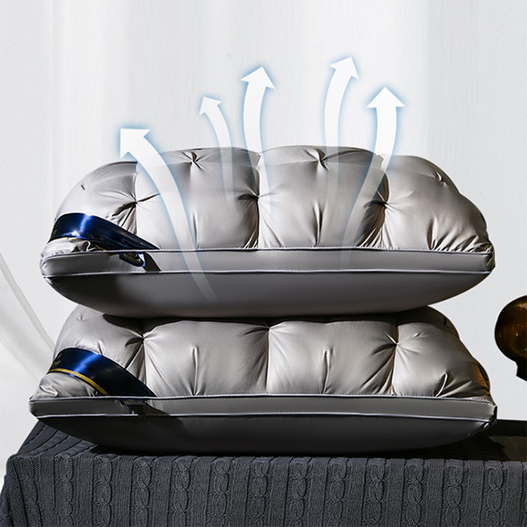 🛏️💤 PROMO -50% ! Oreiller Ergonomique Qualité Hôtel – Soutien Cervical Parfait, 8 Couleurs, 3 Hauteurs, Lavable, 48×74 cm