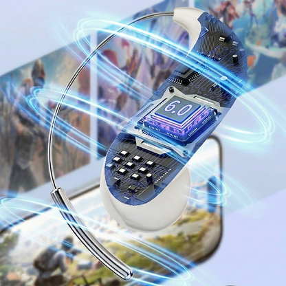 🎁 Nouveautés 2026 – 50 % de réduction 💥 Écouteurs Bluetooth 6.0 – Ultra‑légers (4,2 g), sensation de ne rien porter. 48 h d'autonomie, résistants à la transpiration (IPX5). Parfaits pour la course et l'écoute quotidienne. ⚡✨