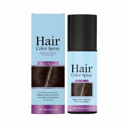 💎 50% DE RÉDUCTION ! 💎 Spray Retouche Racines Temporaire – Couverture Instantanée, Formule Douce à Base de Plantes & Fini Naturel 🌿💇‍♀️