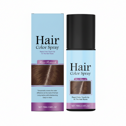 💎 50% DE RÉDUCTION ! 💎 Spray Retouche Racines Temporaire – Couverture Instantanée, Formule Douce à Base de Plantes & Fini Naturel 🌿💇‍♀️