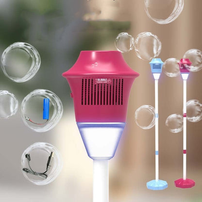 ⏰ Dernier jour des soldes ! ⌛✨🔥 Machine à bulles pour anniversaires ou mariages – Support réglable en hauteur