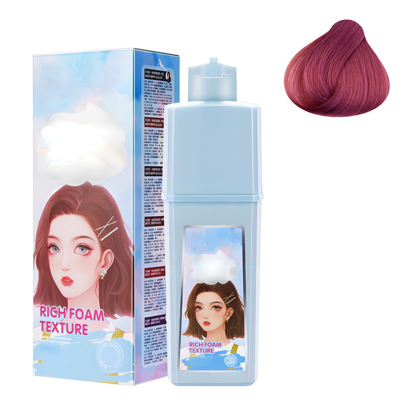 ✨ Teinture capillaire moussée – Une couleur digne d’un salon, à la maison ! ✨