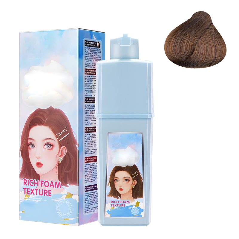 ✨ Teinture capillaire moussée – Une couleur digne d’un salon, à la maison ! ✨