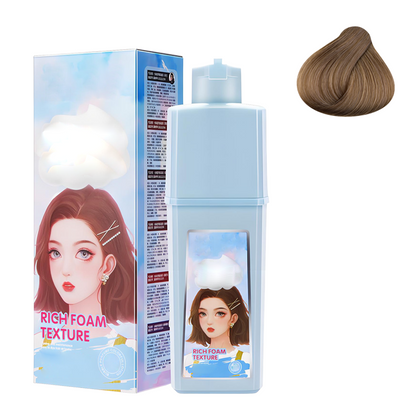 ✨ Teinture capillaire moussée – Une couleur digne d’un salon, à la maison ! ✨
