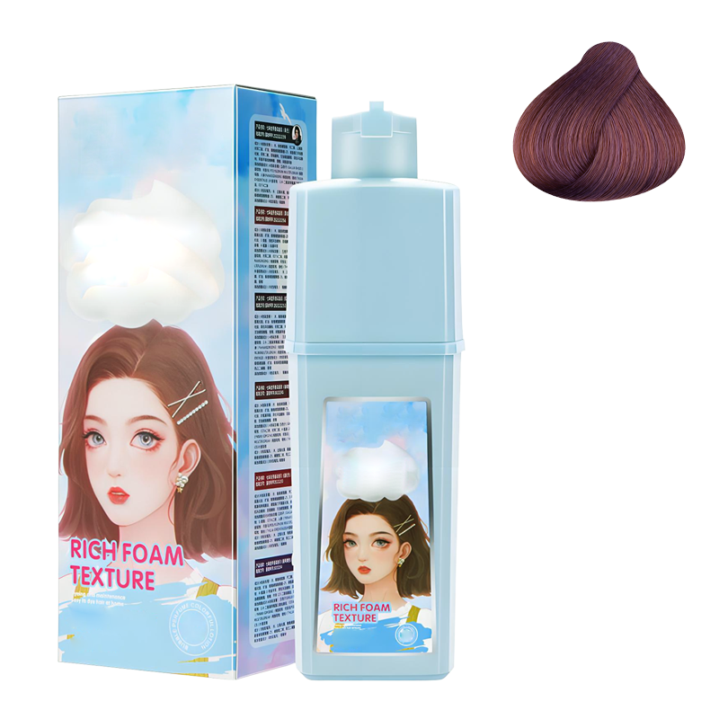✨ Teinture capillaire moussée – Une couleur digne d’un salon, à la maison ! ✨