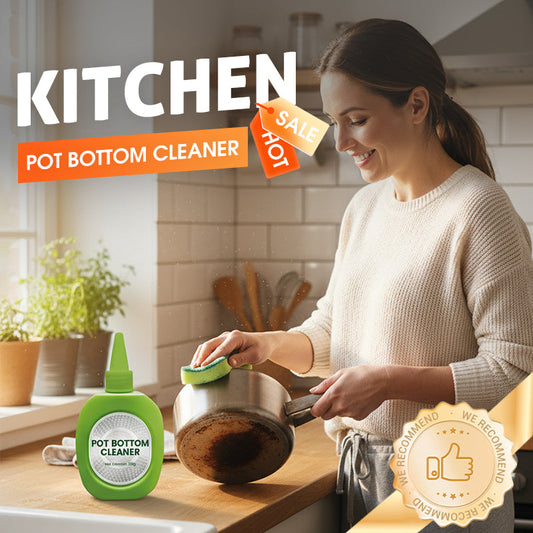 Nettoyant anti-taches et anti-salissures pour le fond des pots