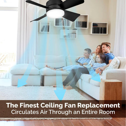 💨 54 % de réduction ! 💡 Ventilateur suspendu portable 2-en-1 avec télécommande — Idéal pour la chambre, le bureau et les voyages 🏠