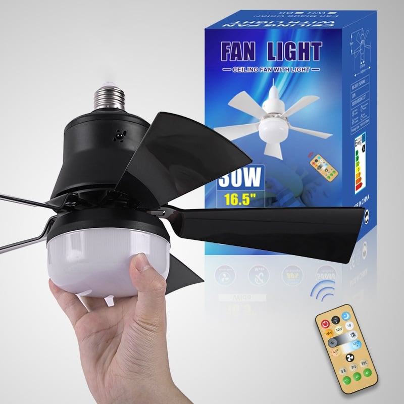 💨 54 % de réduction ! 💡 Ventilateur suspendu portable 2-en-1 avec télécommande — Idéal pour la chambre, le bureau et les voyages 🏠