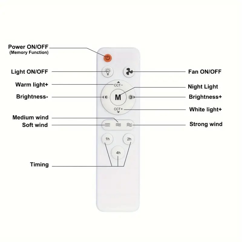💨 54 % de réduction ! 💡 Ventilateur suspendu portable 2-en-1 avec télécommande — Idéal pour la chambre, le bureau et les voyages 🏠