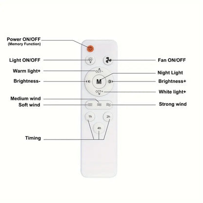 💨 54 % de réduction ! 💡 Ventilateur suspendu portable 2-en-1 avec télécommande — Idéal pour la chambre, le bureau et les voyages 🏠