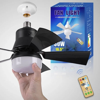 💨 54 % de réduction ! 💡 Ventilateur suspendu portable 2-en-1 avec télécommande — Idéal pour la chambre, le bureau et les voyages 🏠