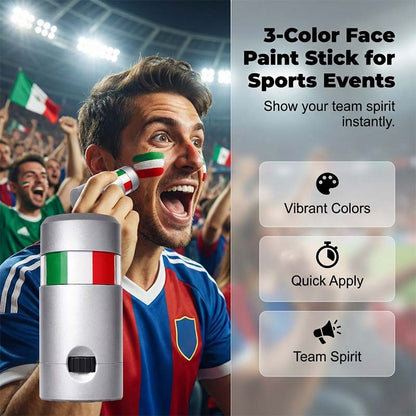 National Flag Face Paint Stick for Sports Fans