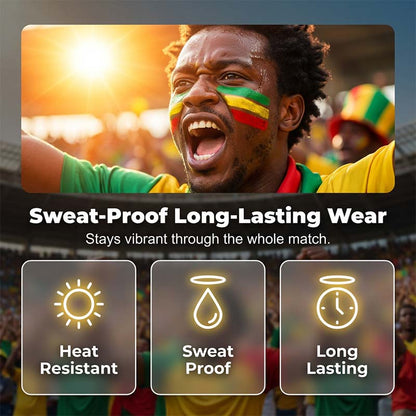 National Flag Face Paint Stick for Sports Fans