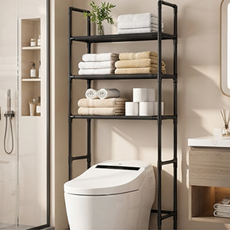 Étagère de rangement pour salle de bains et buanderie, sans perçage