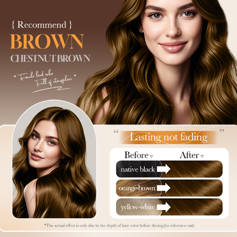 Shampooing colorant 4-en-1 doux – Couleur longue tenue