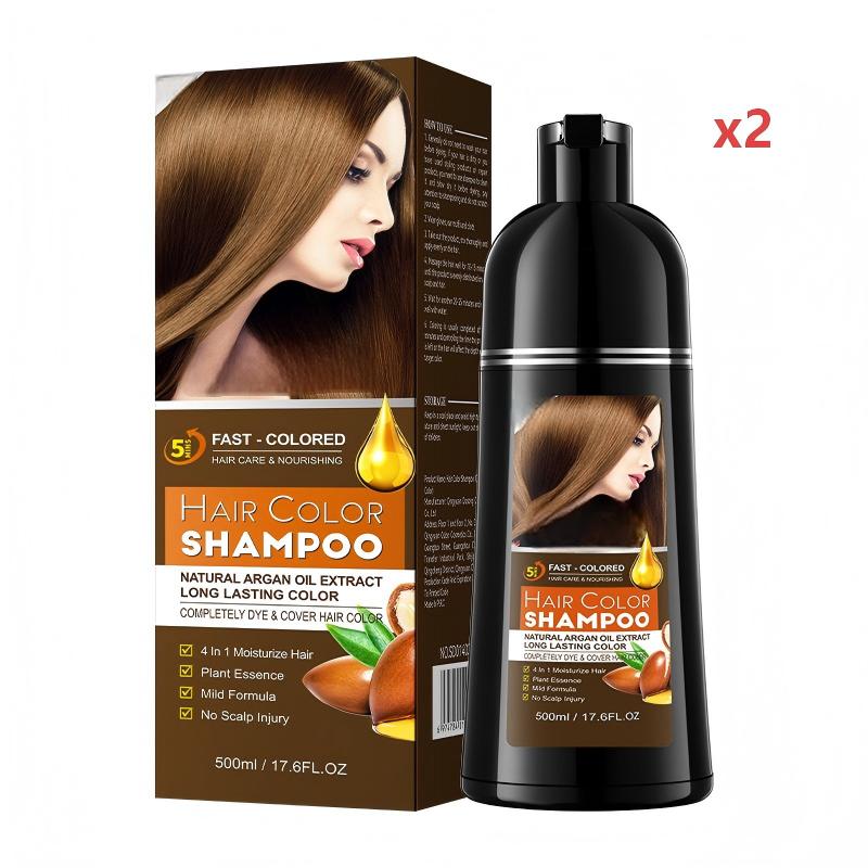 Shampooing colorant 4-en-1 doux – Couleur longue tenue