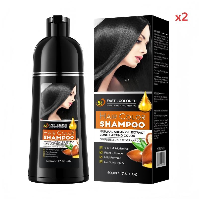 Shampooing colorant 4-en-1 doux – Couleur longue tenue