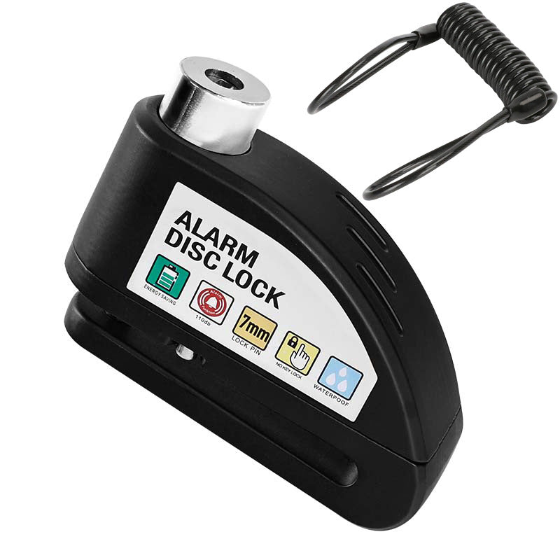 🔒 Antivol de disque pour moto/vélo avec alarme | Sécurité immédiate et dissuasion efficace 🚨