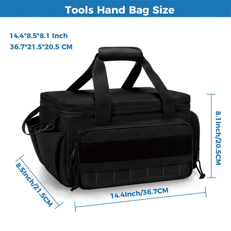 💎 -50% SUR LE SAC À OUTILS EN TOILE ! 💎 Ultra-Résistant, Grand Format 35cm & Bandoulière pour Artisan ✨