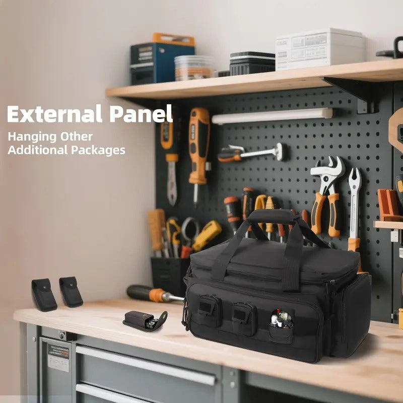💎 -50% SUR LE SAC À OUTILS EN TOILE ! 💎 Ultra-Résistant, Grand Format 35cm & Bandoulière pour Artisan ✨
