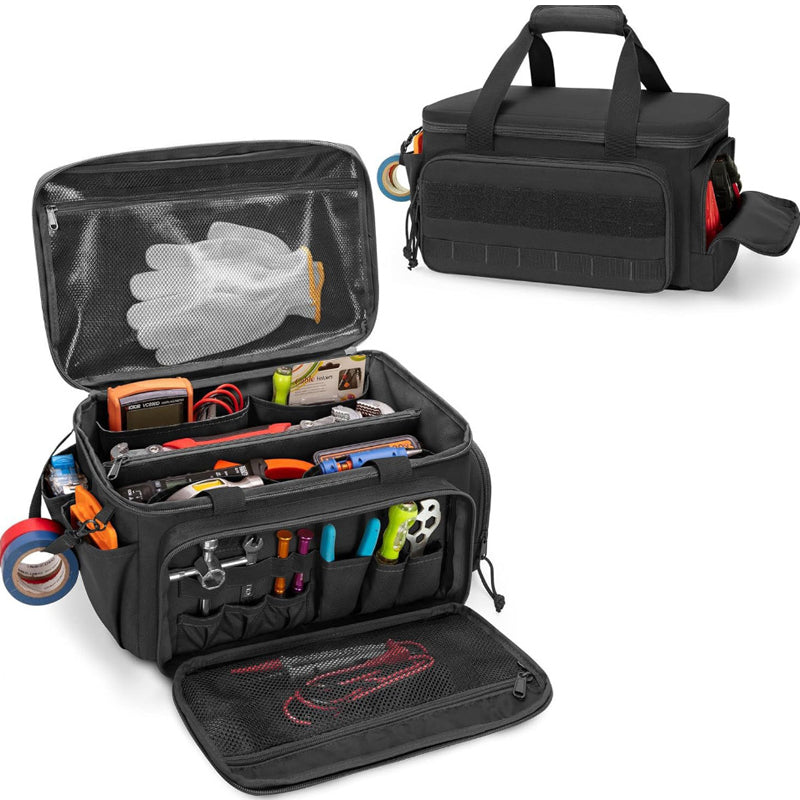💎 -50% SUR LE SAC À OUTILS EN TOILE ! 💎 Ultra-Résistant, Grand Format 35cm & Bandoulière pour Artisan ✨